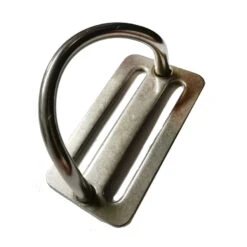 Anneau ESM Inox En D Avec Passe Sangle -Mares Soldes 45