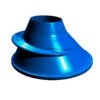 Collerette STANDARD WATERPROOF Silicone Bleu -Mares Soldes col bleu
