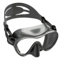 Masque F1 CRESSI -Mares Soldes f1 gris 1