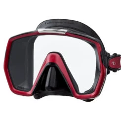 Masque FREEDOM HD TUSA -Mares Soldes freedomhdqbmdr noir rouge 2