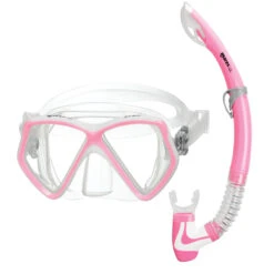 Kit Masque + Tuba SET PIRATE MARES -Mares Soldes kit pirate rose 2