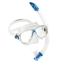 Pack Masque MAREA VIP CRESSI -Mares Soldes marea vip bleu 2