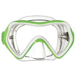 Masque COMET MARES Enfant -Mares Soldes masque comet blanc vert 2