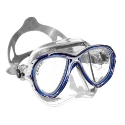 Masque EYES EVOLUTION CRYSTAL CRESSI -Mares Soldes masque eyes evo crystal bleu 1