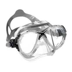 Masque EYES EVOLUTION CRYSTAL CRESSI -Mares Soldes masque eyes evo crystal clear noir 1