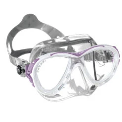 Masque EYES EVOLUTION CRYSTAL CRESSI -Mares Soldes masque eyes evo crystal lilas 1