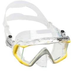 Masque LIBERTY CRESSI -Mares Soldes masque liberty jaune 1
