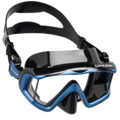 Masque LIBERTY CRESSI -Mares Soldes masque liberty noir bleu 1 1