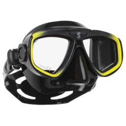 Masque ZOOM EVO SCUBAPRO -Mares Soldes masque zoom evo noir jaune 2