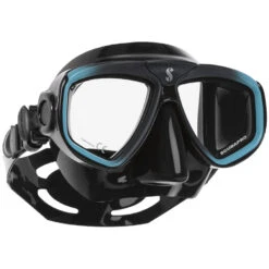 Masque ZOOM EVO SCUBAPRO -Mares Soldes masque zoom evo noir turquoise 2
