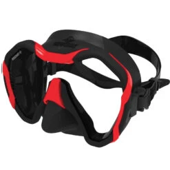 Masque MAXLUX EVO BEUCHAT -Mares Soldes maxlux evo noir rouge 2