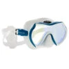 Masque MISTIQUE DS AQUALUNG Blanc Pétrole -Mares Soldes mistic blanc petrole