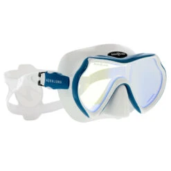 Masque MISTIQUE DS AQUALUNG -Mares Soldes mistic blanc petrole 1