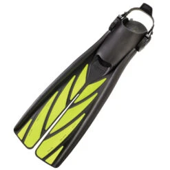 Palmes Reglables SPLITFINS ATOMIC -Mares Soldes palme r glable splitfins jaune 2