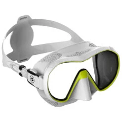 Masque PLAZMA AQUALUNG -Mares Soldes plazblanc jaune 2
