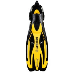 Palmes POWER JET BEUCHAT Réglables à Ressort -Mares Soldes powet jet jaune 3