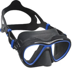 Masque QUANTUM CRESSI -Mares Soldes quantum noir bleu 2