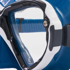 Masque REVEAL ULTRAFIT AQUALUNG Blanc Noir Petrol -Mares Soldes reveal uf blanc noir petrole 2