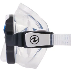 Masque REVEAL ULTRAFIT AQUALUNG + Verres POSITIFS -Mares Soldes reveal uf bleu blanc 4 2