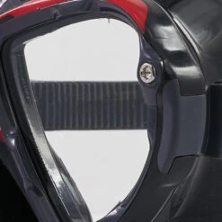 Masque REVEAL ULTRAFIT AQUALUNG Noir Rouge -Mares Soldes reveal uf noir rouge 2