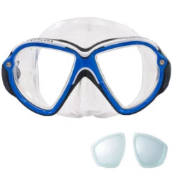 Mares Soldes 8 Masque REVEAL ULTRAFIT AQUALUNG + Verres POSITIFS