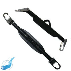 Sangles à Ressort Métal Pour Palmes Réglables
