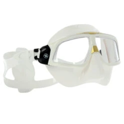 Masque SPHERA X AQUALUNG -Mares Soldes sphera blanc dore 1