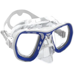 Masque SPYDER MARES -Mares Soldes spyder blanc bleu 2
