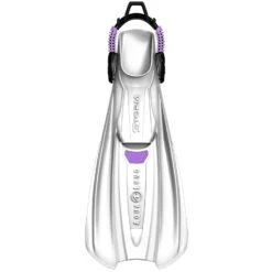 Palmes STORM AQUALUNG Blanche -Mares Soldes storm blanc voilet 2