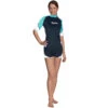 Top RASHGUARD Loose Fit MARES Manches Courtes Dame Turquoise 1 Top RASHGUARD Loose Fit MARES Manches Courtes Dame Turquoise -Mares Soldes top rashguard loose fit mc dame aq 2