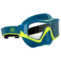 Masque VITA AQUALUNG -Mares Soldes vita petrole jaune 1