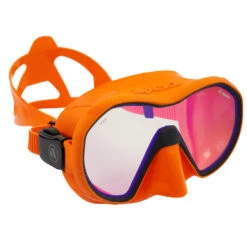 Masque VX1 APEKS AMBERT UV CUT -Mares Soldes vx1 amber uv cut orange 1
