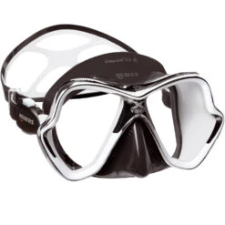 Masque X-VISION CHROME ULTRA LIQUID SKIN MARES -Mares Soldes x vision chrome noir blanc 2