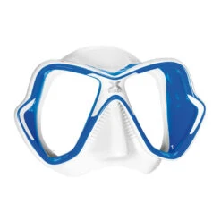 Masque X-VISION ULTRA LIQUID SKIN MARES -Mares Soldes x vision ultra ls blanc bleu 2