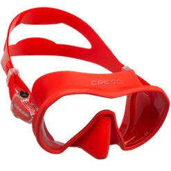 Masque Z1 CRESSI -Mares Soldes z1 rouge 1